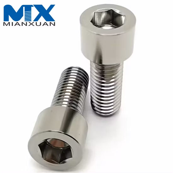 Boulon à tête creuse hexagonale de fixation haute résistance DIN912