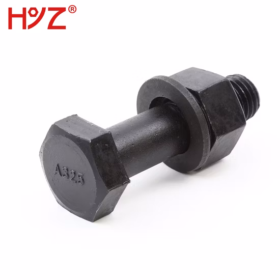 Boulon hexagonal lourd en gros de la Chine ASTM A325m/ASTM F3125 HDG boulons boulon structurel en acier grade 8.8