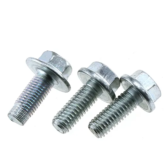 Capot moteur Boulon à bride 12 points avec rondelle assemblée